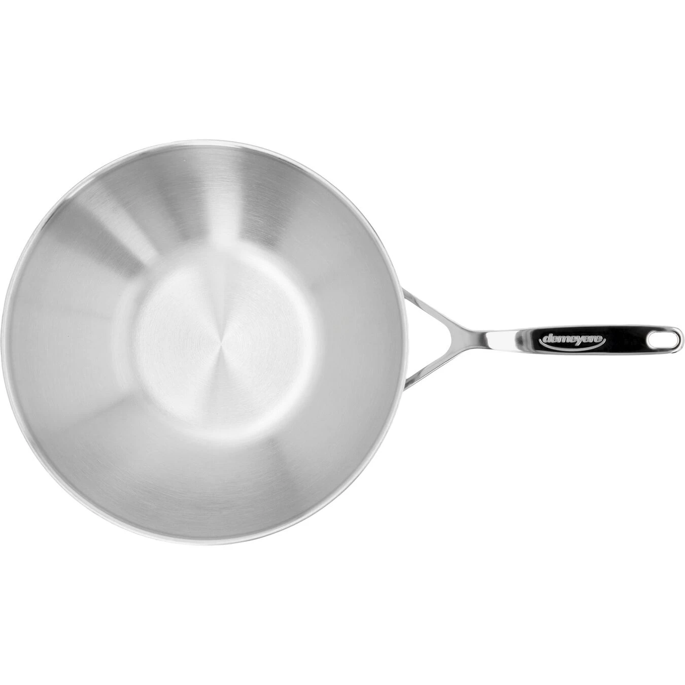 Demeyere Wok Vlakke Bodem 30 Cm - Afbeelding 4