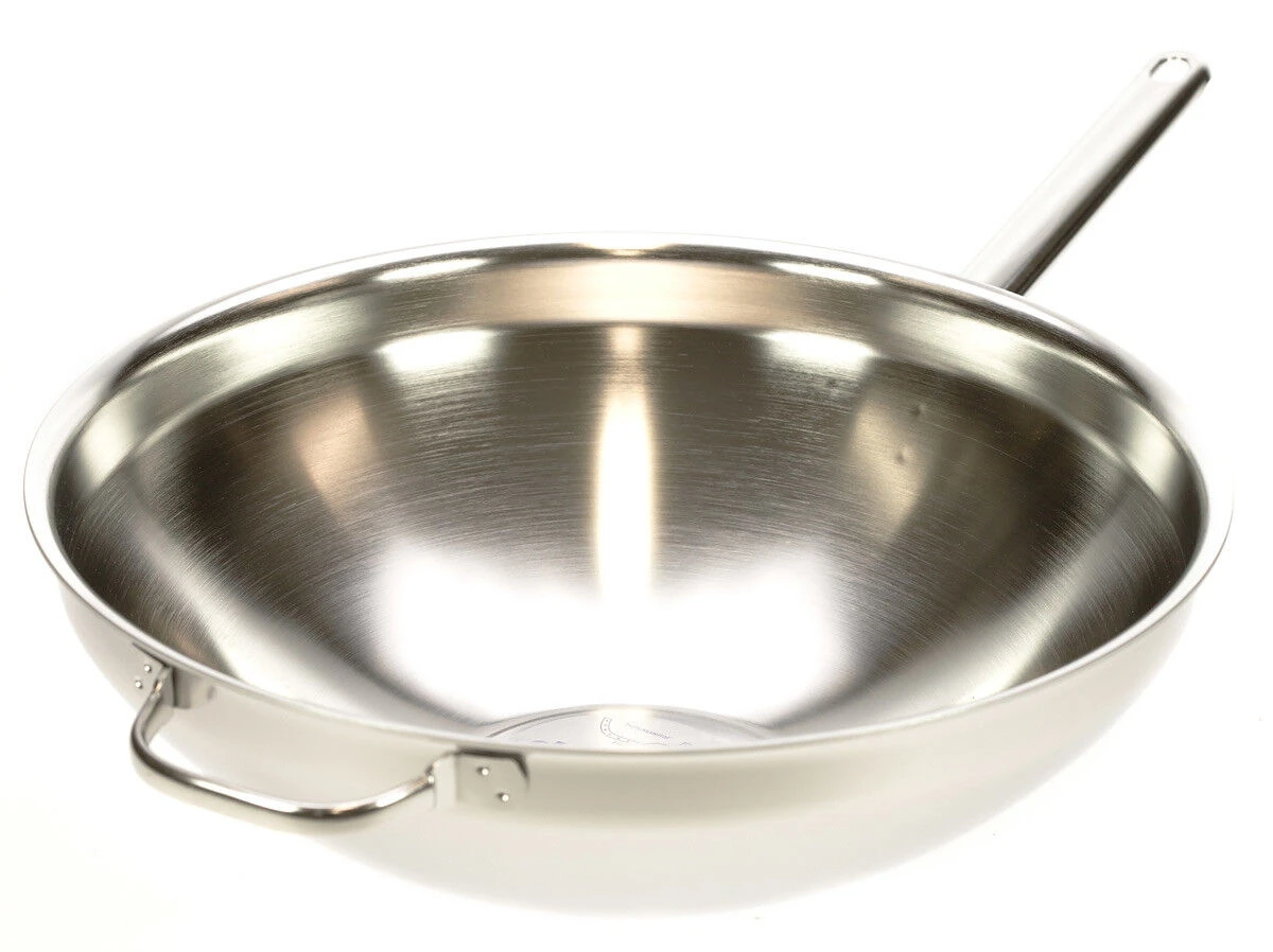 Demeyere Apollo Wok Met Handgreep En Tegengreep ø 36 Cm Rvs
