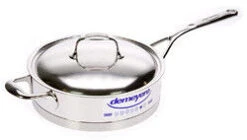 Demeyere Atlantis Sauteerpan Met Deksel ø 24 Cm Rvs
