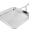 Demeyere Specialties 5 Grillpan 28 X 28 Cm Rvs + Gratis Tang T.w.v. €14,95