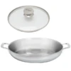 Demeyere Multifunction Koekenpan ø 24 Cm Rvs Met Gratis Glasdeksel