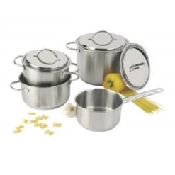 Demeyere Resto Minipannenset Met Rvs Deksel 4-delig